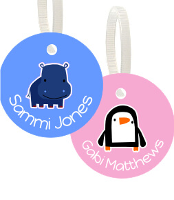 Round Bag Tags